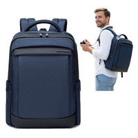 Men's Work & Study Backpack Arctic Hunter | 15.6" Laptop | Water Resistant – Blue