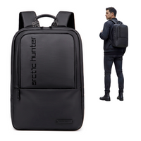 Plecak na laptopa 15,6" powiększany Arctic Hunter | Funkcja poszerzania | Praca i studia – Czarny