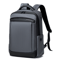 Men's Work & Study Backpack Arctic Hunter | 15.6" Laptop | Water Resistant – Grey 01 #en