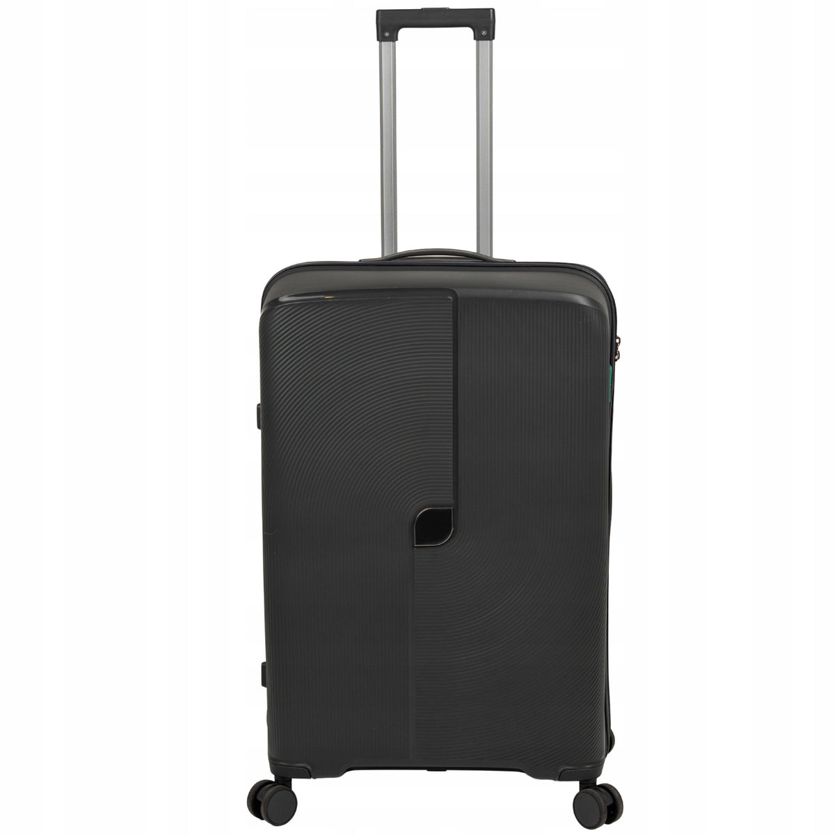 Walizka duża ciemnoszara na kółkach - elegancka, lekka i pojemna walizka podróżna do samolotu Wowbag 7918 L dark grey