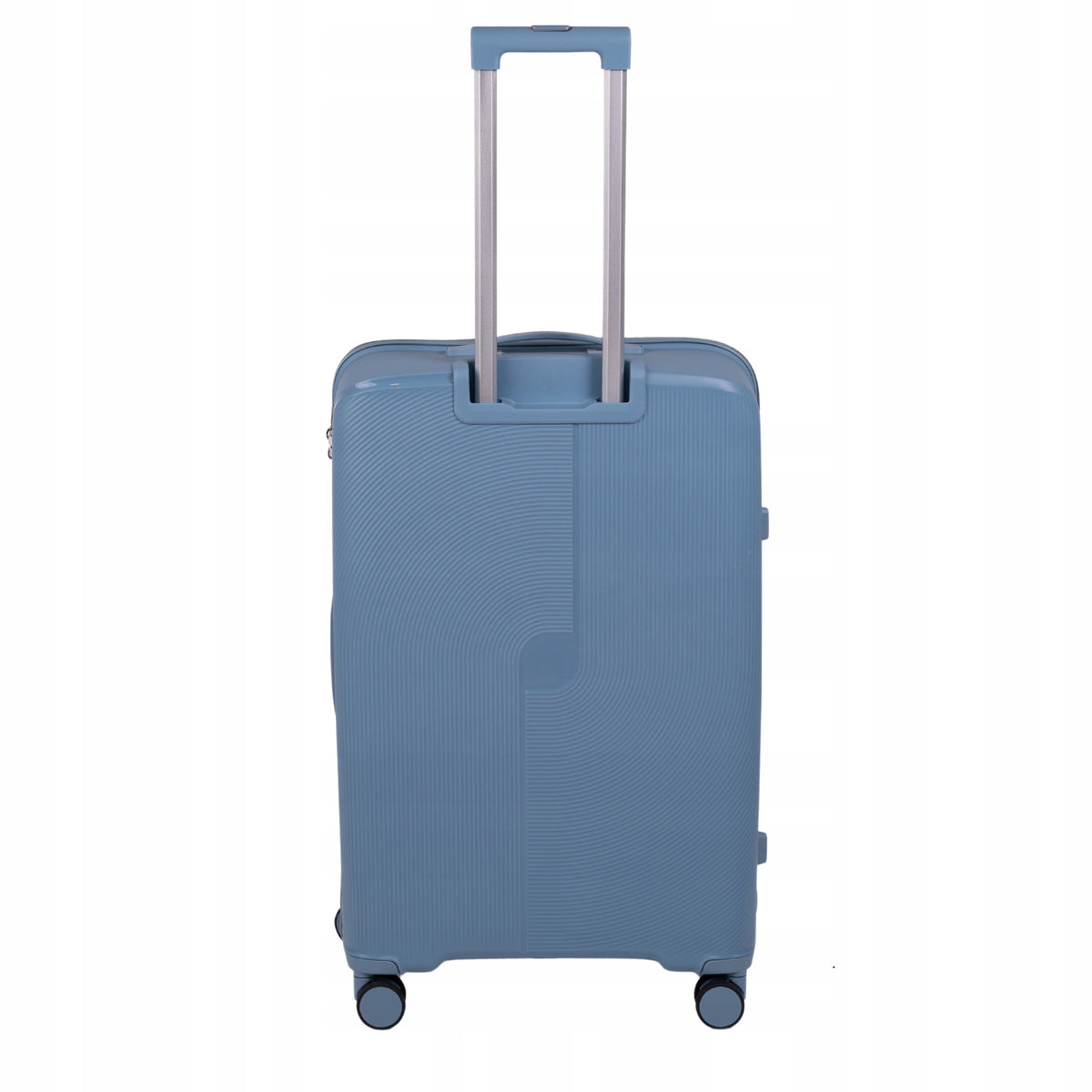 Duża walizka podróżna jasnoniebieska na kółkach - lekka, stylowa i wytrzymała do samolotu Wowbag 7918 L light blue