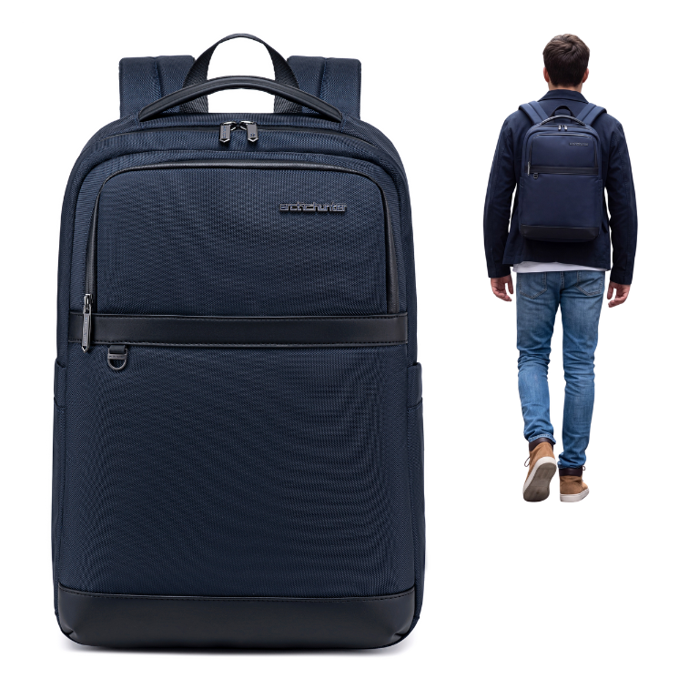 Business City Backpack Arctic Hunter | 15.6" Laptop | Water Resistant – Blue