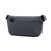 City Crossbody & Waist Bag Arctic Hunter | Phone & Documents | 2-Way Wear – Grey