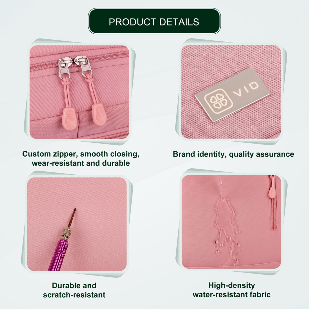 Cabin Travel Backpack | 40x30x20 Ryanair WizzAir | Expandable | Free Carry-On – Pink
