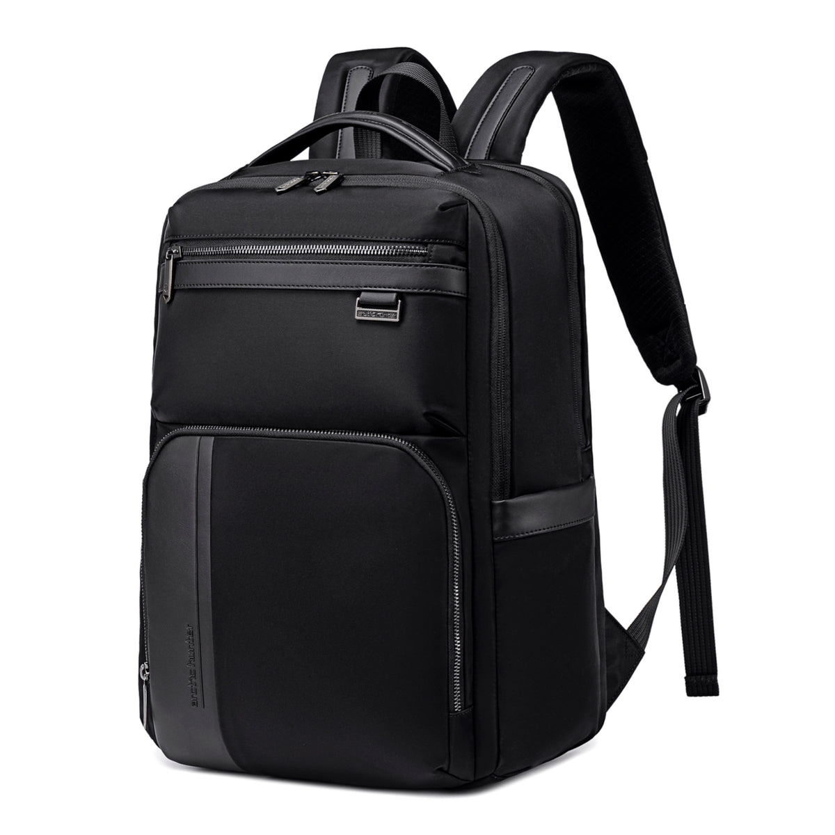 Arctic Hunter Functional Business & Travel Backpack | 15.6" Laptop Compartment | 17 Pockets – Black