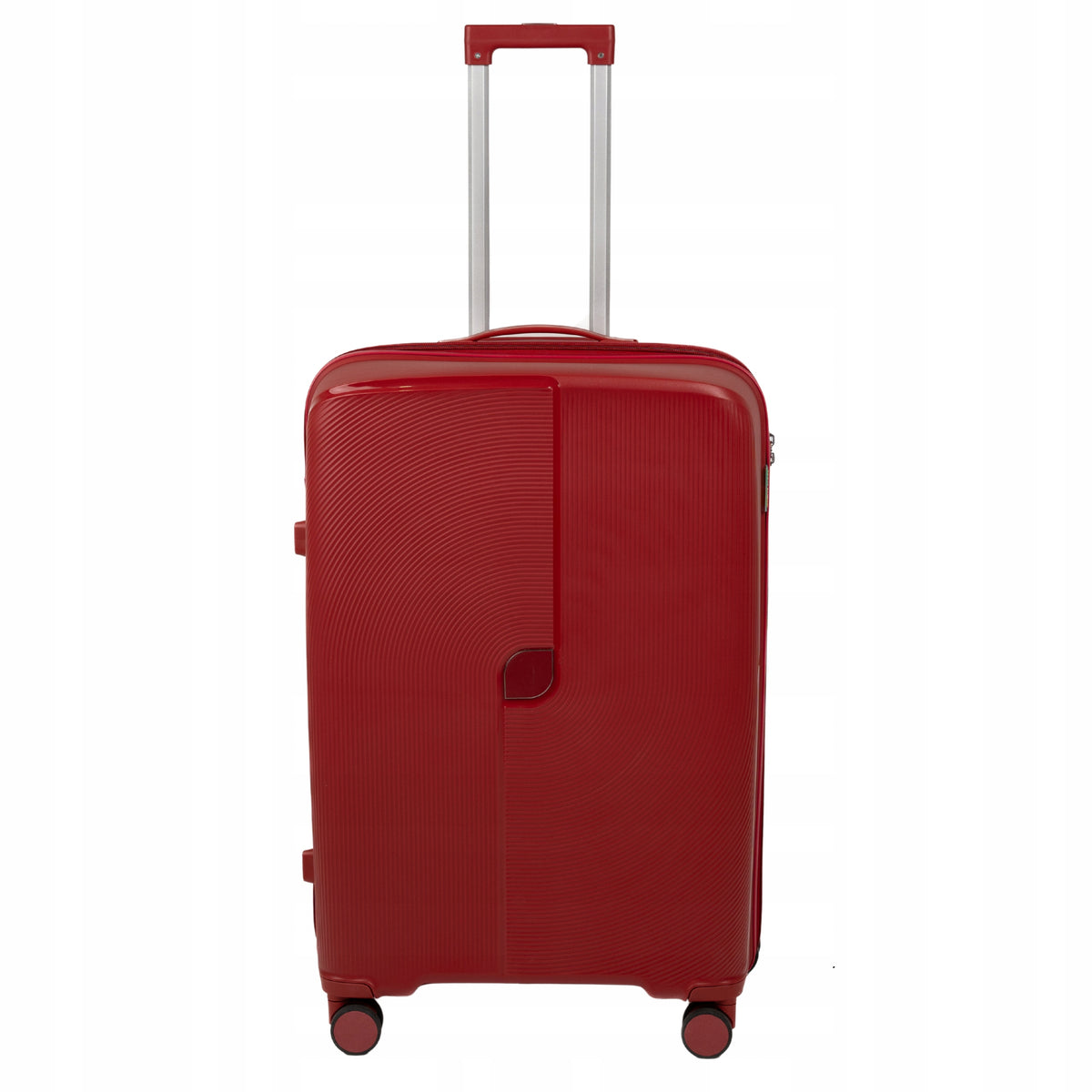 Walizka podróżna duża czerwona na kółkach - lekka, pojemna i elegancka walizka do samolotu Wowbag 7918 L red