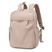 Women's Elegant City Backpack | Lightweight Water-Resistant | Fits MacBook iPad – Beige