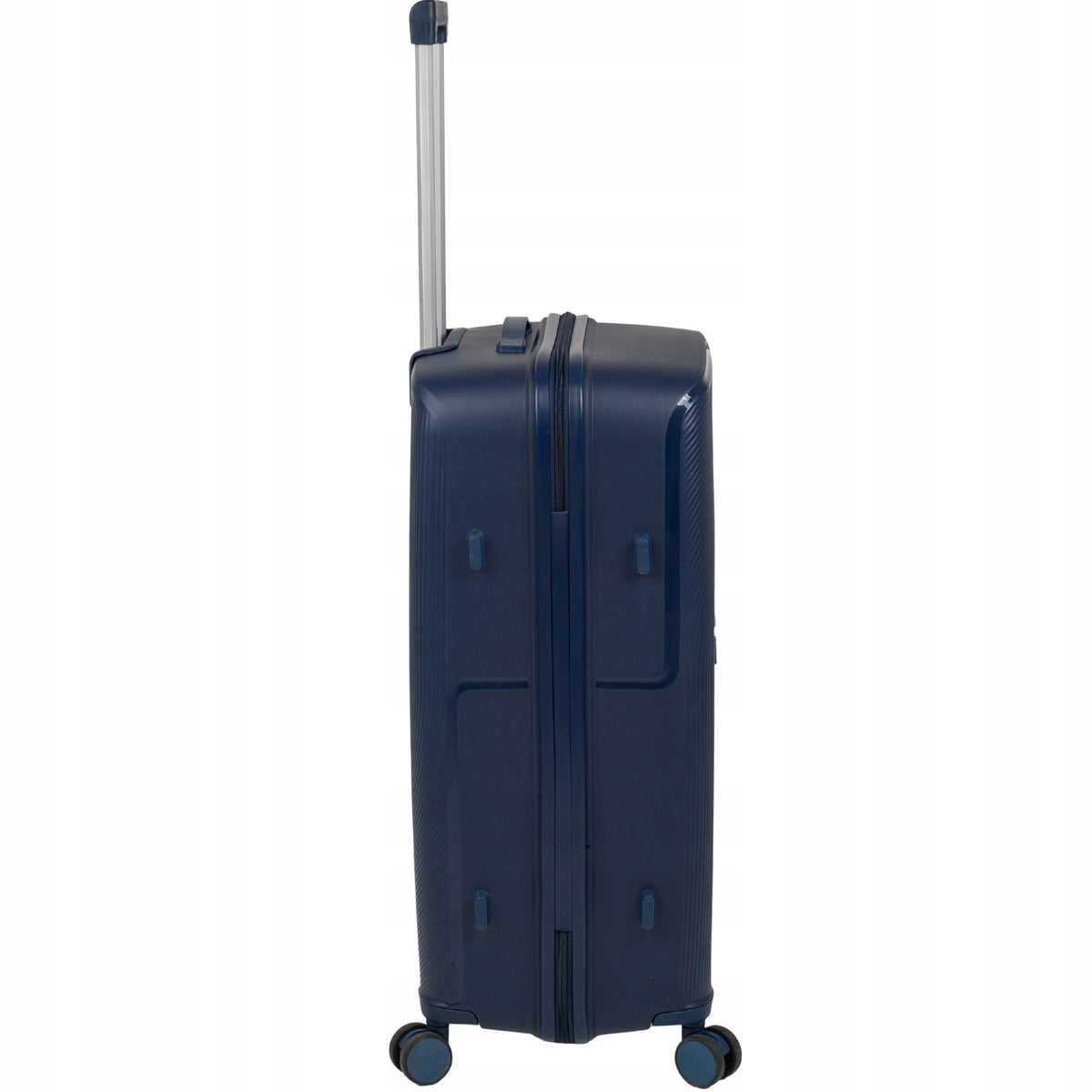 Walizka podróżna ciemnoniebieska duża na kółkach - lekka, wytrzymała i elegancka do samolotu Wowbag 7918 L dark blue