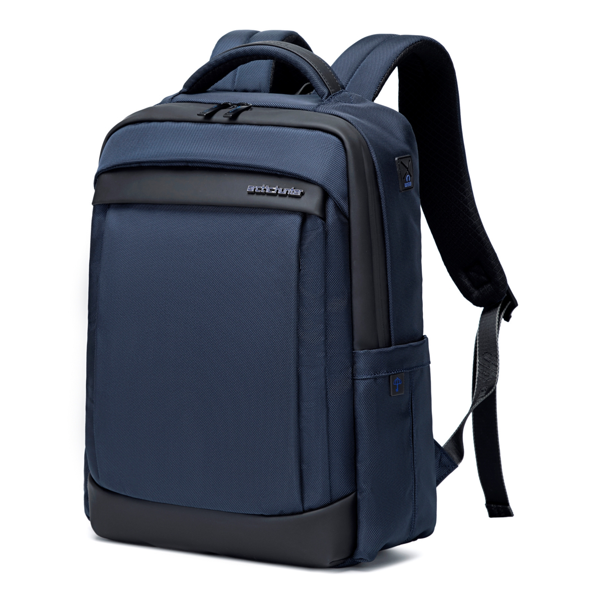 Men's Work & Study Backpack Arctic Hunter | 15.6" Laptop | Water Resistant – Blue 01 #pl