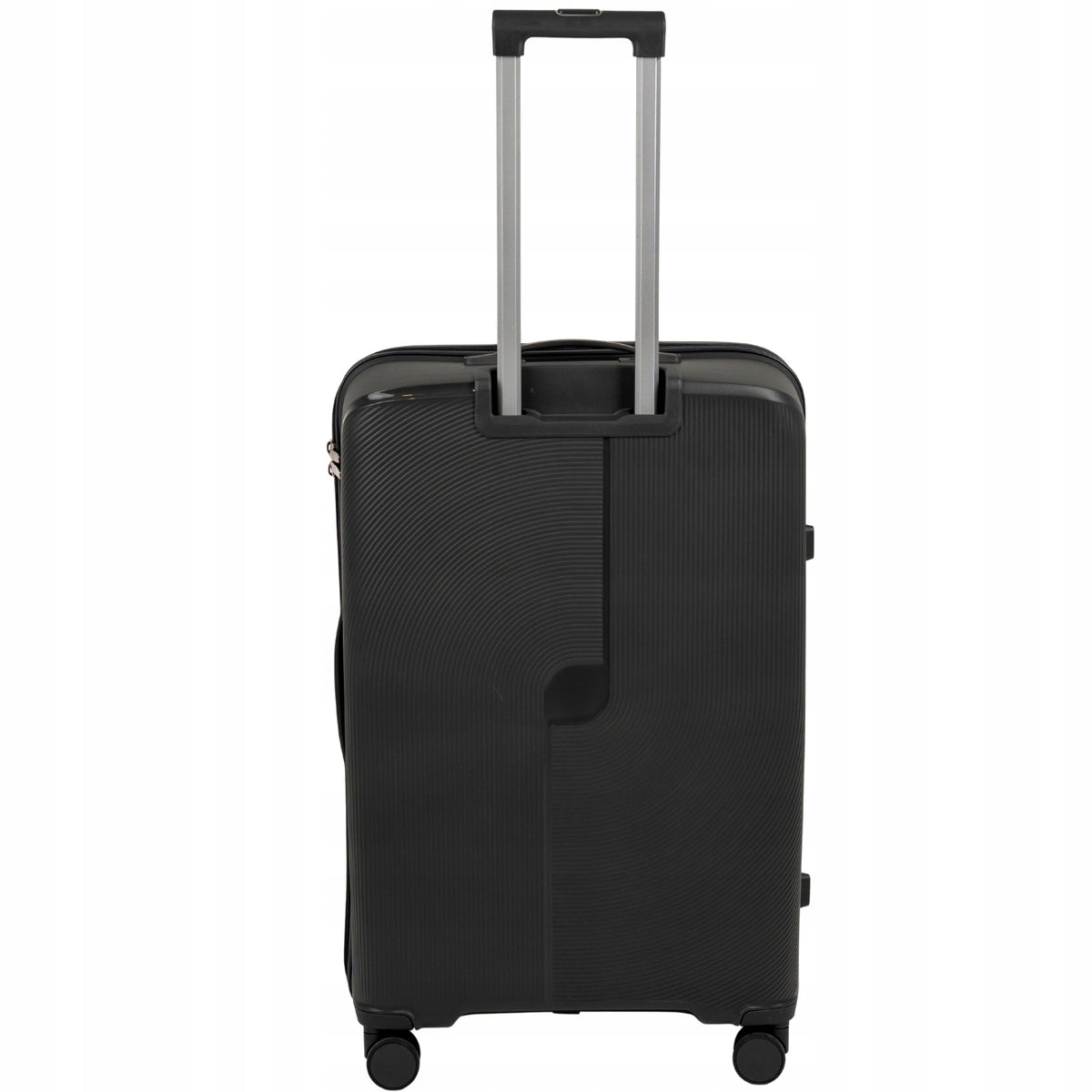 Walizka duża ciemnoszara na kółkach - elegancka, lekka i pojemna walizka podróżna do samolotu Wowbag 7918 L dark grey