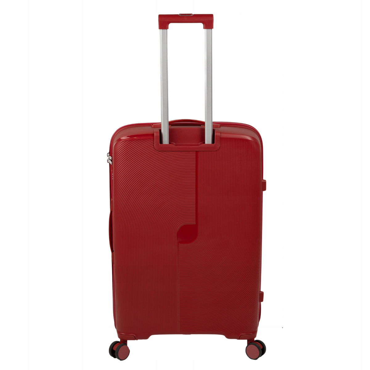 Walizka podróżna duża czerwona na kółkach - lekka, pojemna i elegancka walizka do samolotu Wowbag 7918 L red