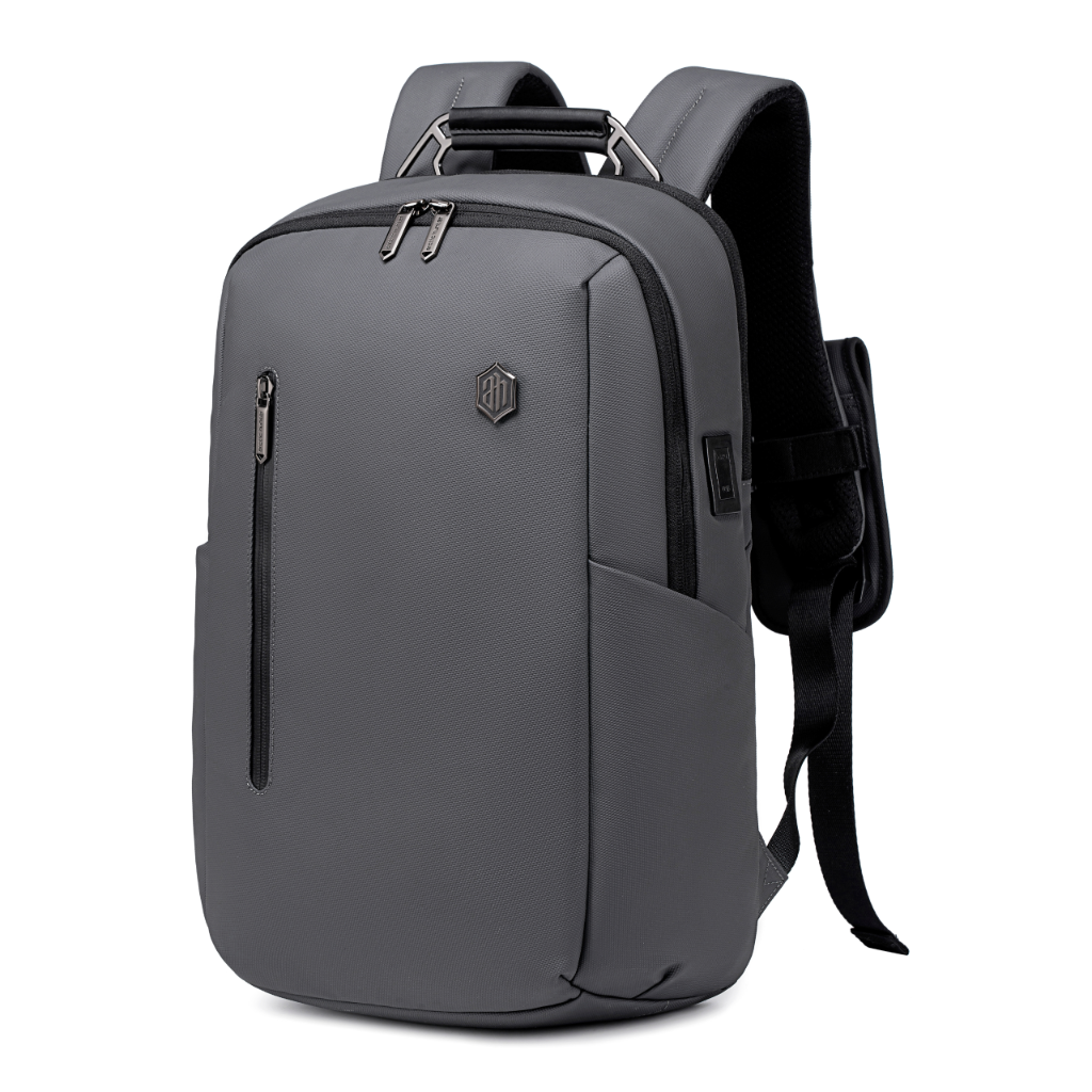 Professional Laptop 15,6" Backpack|USB charging port|Water resistant - Grey