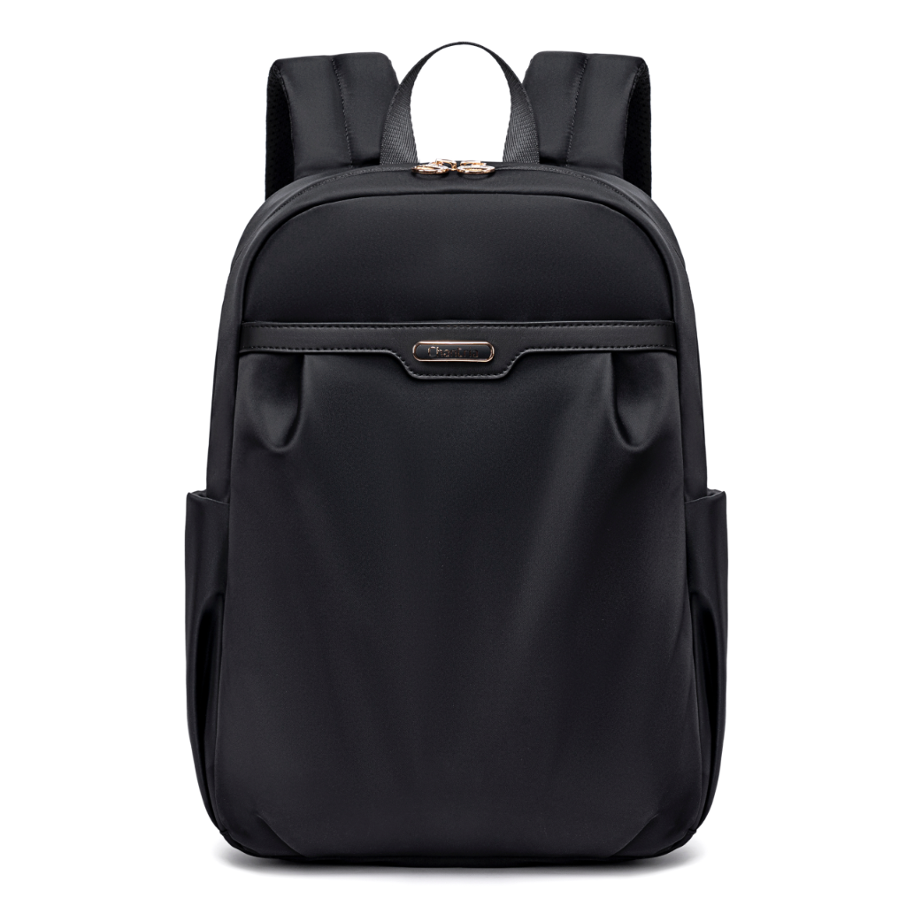 Women's Elegant City Backpack | Lightweight Water-Resistant | Fits MacBook iPad – Black