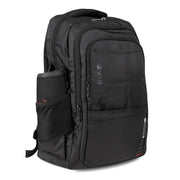 Youth School & College Backpack VIO | Fits 15.6 Laptop A4 | 3 Spacious Compartments | For School, College & University | Lightweight – Black