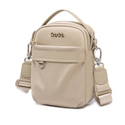 Women's Crossbody Shoulder Bag Chantria | For Phone, Documents and Essentials | Waterproof Nylon – Beige