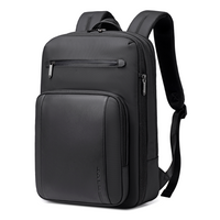 Miejski plecak Arctic Hunter | Laptop 15,6" | Rozszerzalny | Bezpłatny do samolotu – Czarny