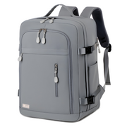 Cabin Travel Backpack | 40x30x20 Ryanair WizzAir | Expandable | Free Carry-On – Grey