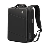 Plecak do samolotu bagaż podręczny Arctic Hunter | Rozszerzany +9cm | Port USB | Laptop 15.6" | Komora 180° – Czarny