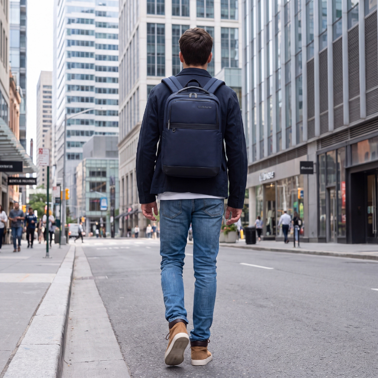 Business City Backpack Arctic Hunter | 15.6" Laptop | Water Resistant – Blue