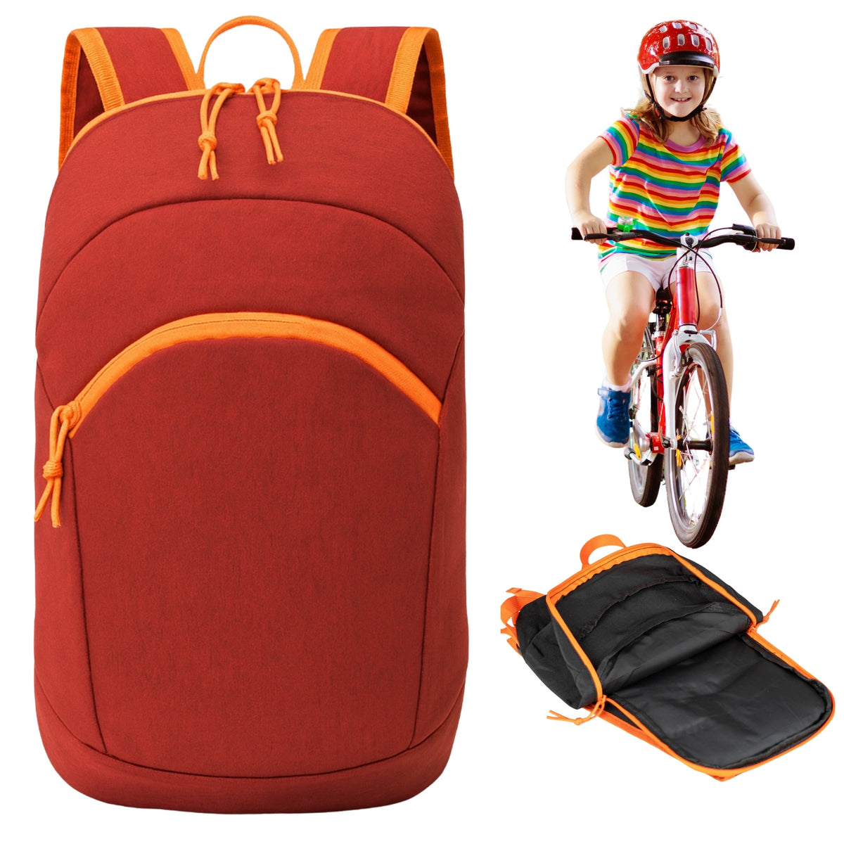 Small red lightweight sports backpack – perfect for a bike, walk, water, keys and phone VIO XY092017 red Small red lightweight sports backpack – perfect for a bike, walk, water, keys and phone VIO XY092017 red