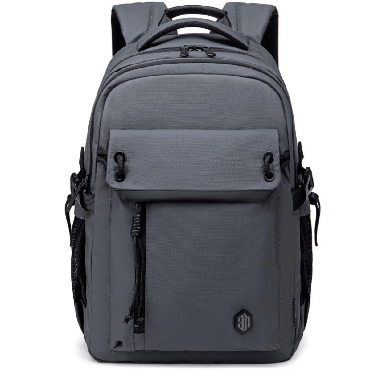 Gray youth city backpack, laptop-sized, 25L, perfect for college, university, and work. Arctic Hunter B00531 Gray.