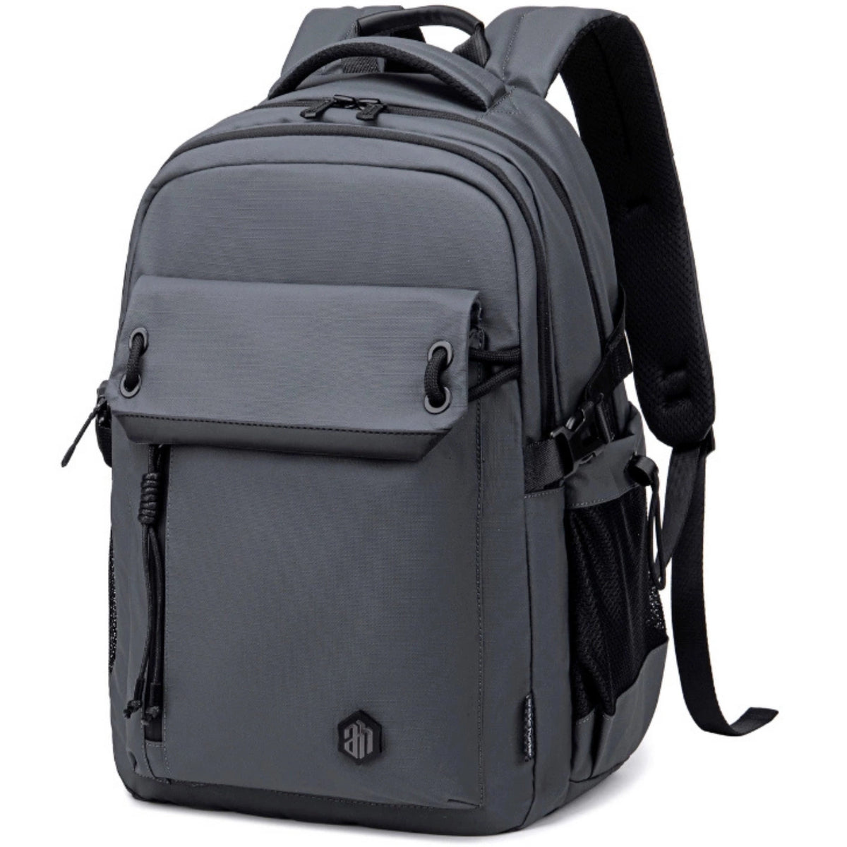 Gray youth city backpack, laptop-sized, 25L, perfect for college, university, and work. Arctic Hunter B00531 Gray.